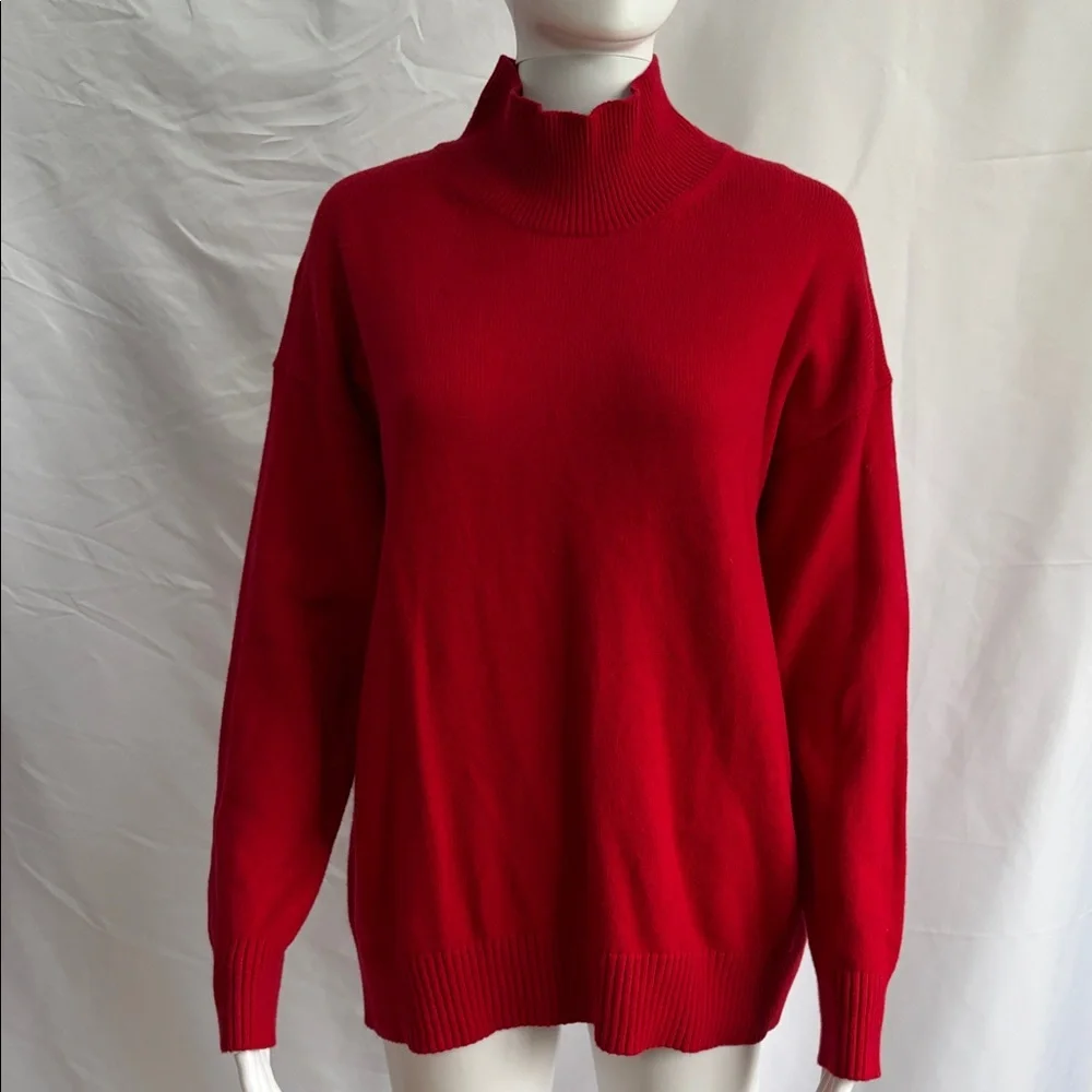 Clearance! Banana Republic Red Turtleneck Sweater – Size Small - Picture 2 of 6